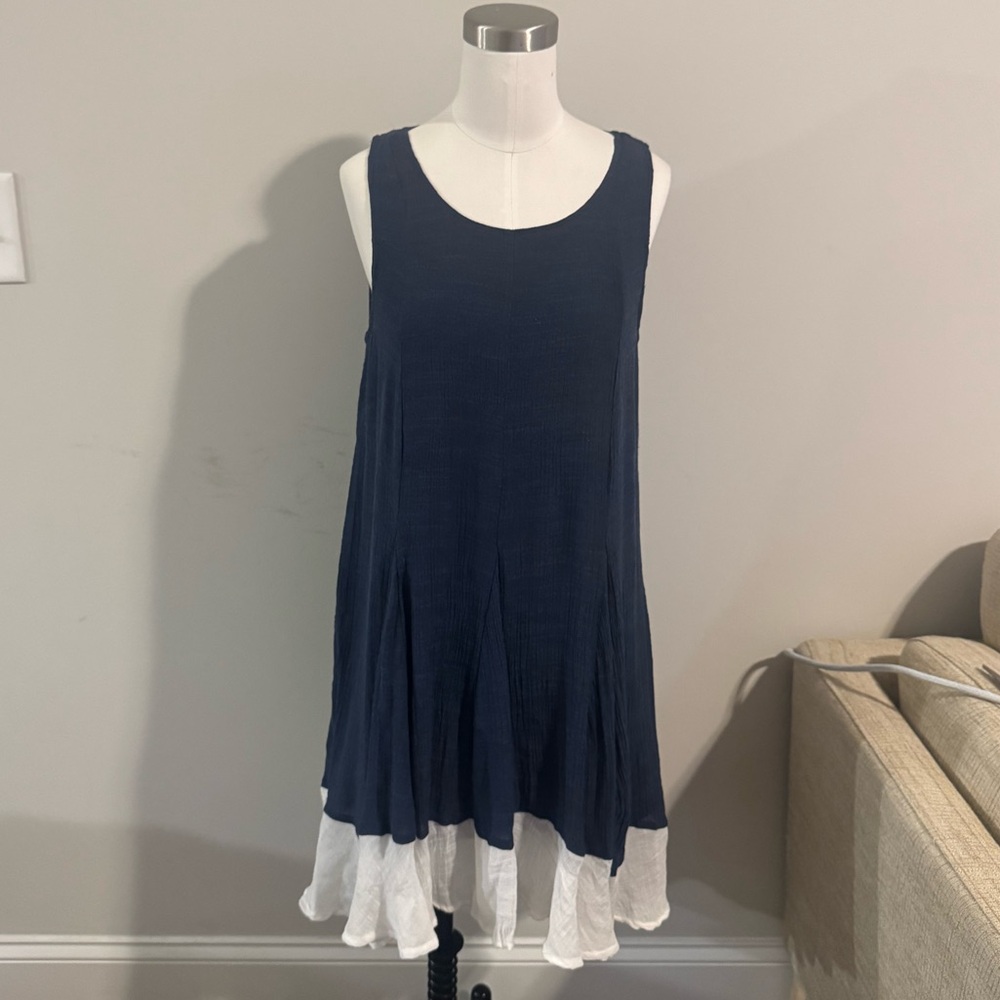 Entro Navy Blue Dress